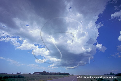 Relationship between a wind shift and cloud formation