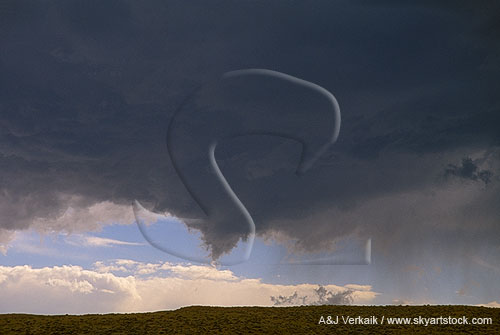 How to identify a true funnel cloud: updraft tag, not funnel