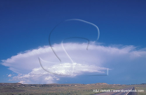 Supercell storm cloud anatomy explored: tight organization