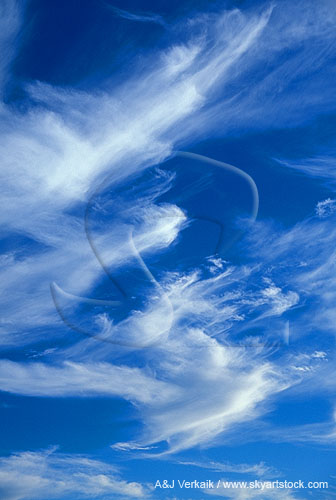 Clouds of bright angels herald blue skies and new beginnings