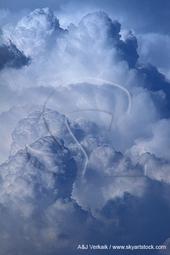 On cloud nine in a heavenly skyscape