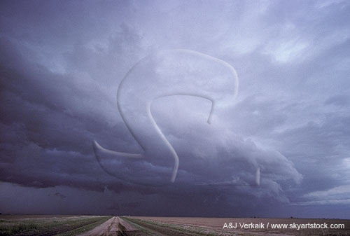 Recognizing gust front Arcus clouds: a thick, low Arcus or shelf cloud