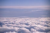 Soft Stratocumulus clouds seen from an airplane
