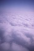 Soft cloud sheet in aerial view