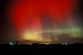 Blood red northern lights forebode catastrophic times