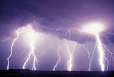 Extremely highly electrical multiple lightning discharges