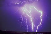 Searing, brilliant, highly electric lightning strikes fear in the heart 
