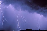 A delicate dance of finely etched filaments on lightning strikes