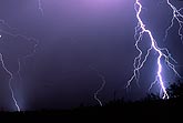 Zap of a lightning power bolt, a highly electric strike