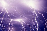 The sky declares war with a vicious onslaught of electron weapons