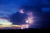 Lightning and cloud flashes reveal cloud detail in this beautiful storm 