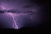 Creation stirs as illuminating lightning electrifies the night sky