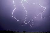 Rare cloud-to-air lightning dangles its tentacles in the sky