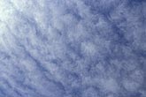 Thin Altocumulus cloud with filmy texture