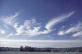Cloud types, Ci: Cirrus clouds in feathery streaks