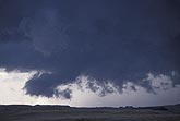 Scud fragments below a storm mesocyclone dance in a circle