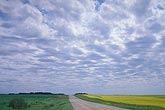 Cloud types, Ac: typical Altocumulus clouds in a broken sheet
