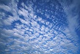 Cloud texture: brilliant puffs of Floccus clouds