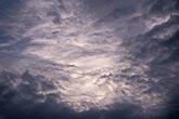 A quiet silvery cloudscape draws the mind heavenward