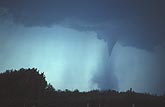 Tornado (F2) doing extensive damage as it forms dense debris cloud