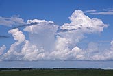 Cloud types, TCu: a bank of Cumulus Castellanus clouds
