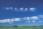 Glaciation process in bands of high clouds (hybrid cloud type)