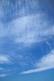 Fine, silken texture combs through delicate clouds
