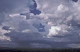 Boiling cumuliform cloud masses