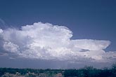 Cloud types, Cb: these Cumulonimbus clouds are young storm cells