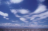 Cloud type, Acl: smooth patches of Altocumulus Lenticularis