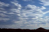 Cloud types, Ac, Acl: an unusual example of Altocumulus clouds 