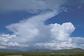 Clouds: something old, something new: new convection and old anvil