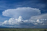 Cumulonimbus type of cloud: aged, with rain thinning out