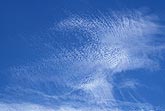 Cloud type, Cc: Cirrocumulus clouds with classic structure