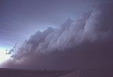 The early stage of a severe straight-line wind event and MCS
