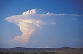 Cloud type, Cb: cross-sectional view of a Cumulonimbus supercell 
