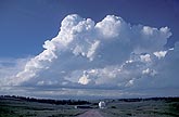 The relationship between updraft strength and wind shear