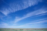 Cloud types, Ci: faintly textured bands of very thin Cirrus clouds