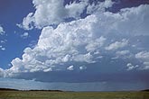 Early stage of a severe storm: a large Cumulus Congestus cloud mass