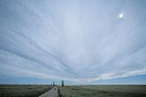 Cloud types, As: a wide-angle view of thin Altostratus clouds