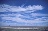 Cloud types, Ci: a sheet of woolly Cirrus clouds
