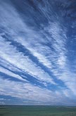 Cloud type, Ac: streaks of Altocumulus clouds grow and spread