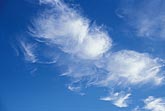Tufts of Cirrus appear to dance with joy, hinting at new beginnings