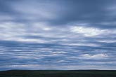 Cloud types, Ac: Altocumulus cloud sheet with ripples and bands