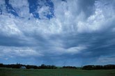 Cloud types, Acc: Altocumulus Castellanus with showers