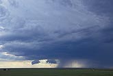The sudden appearance of scud indicates a forming wall cloud