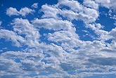 Lively Altocumulus clouds in a pattern abstract.