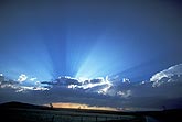 Beams of sunlight and shadow, or crepuscular rays (Rays of God)