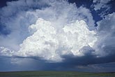A new supercell storm is in the making as a storm cell builds rapidly