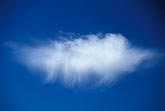 An atypical cloud which looks like Cumulus but is convective Cirrus